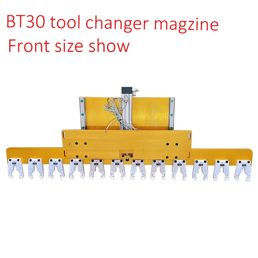 ISO30 NBT30 BT30 Linear ATC Tool Magazine 12 Positions detail photo 1