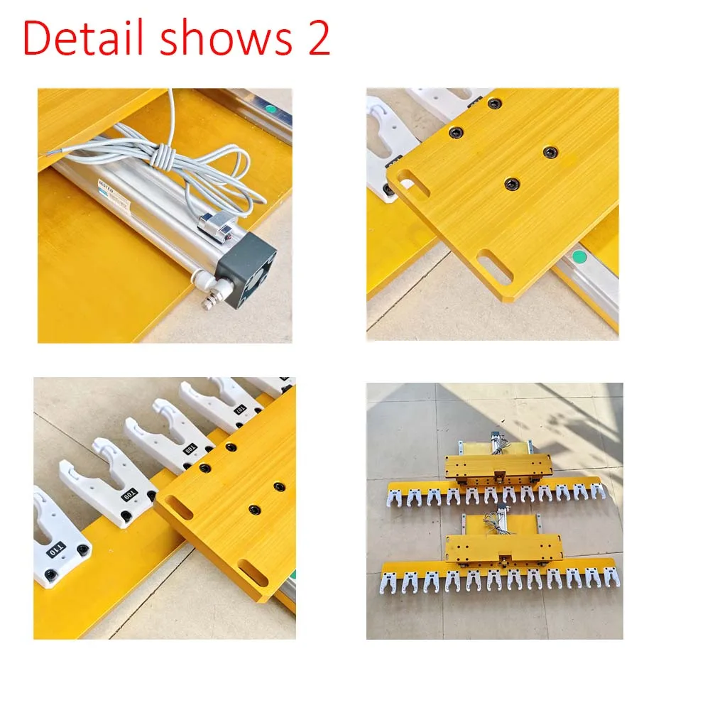 ISO30 NBT30 BT30 Linear ATC Tool Magazine 12 Positions detail photo 2