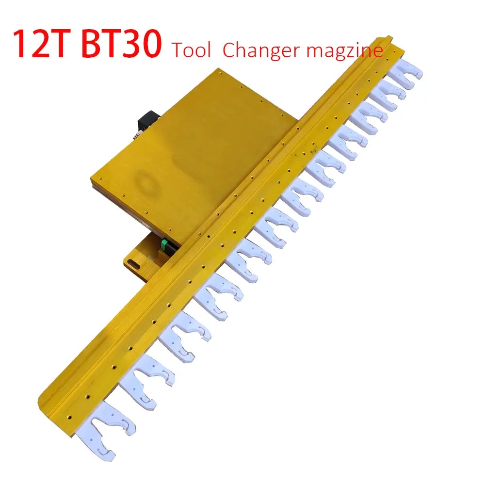 ISO30 NBT30 BT30 Linear ATC Tool Magazine 12 Positions