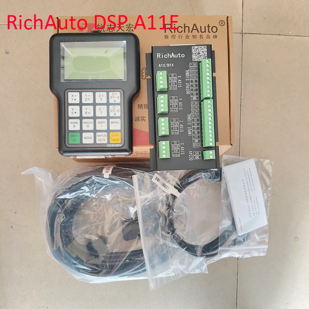 RichAuto DSP A11E 三轴离线雕刻机控制系统（英文版）