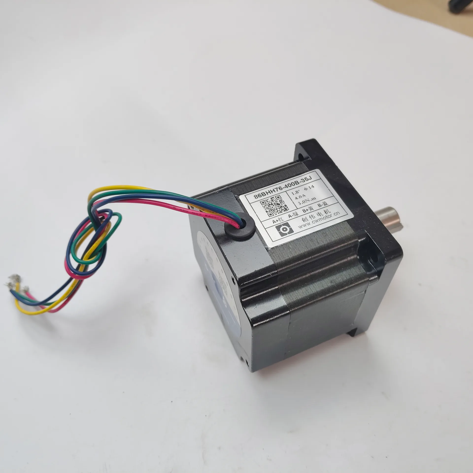 创伟电机 CW stepper motor 86BHH76-400B-35J 详情图 7