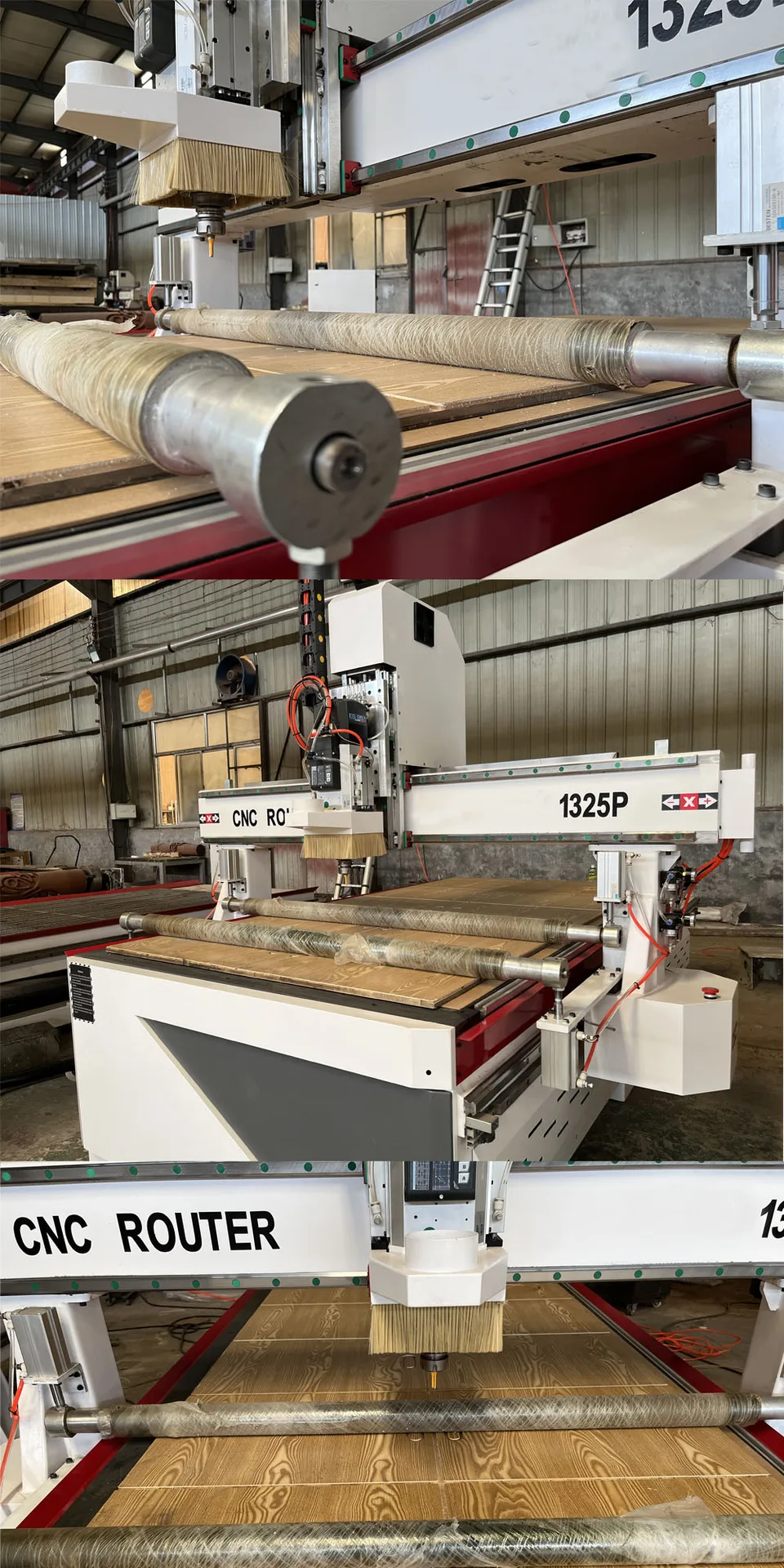 Push-pull CNC Spindle Dust Cover with Detachable Brush detail photo 1