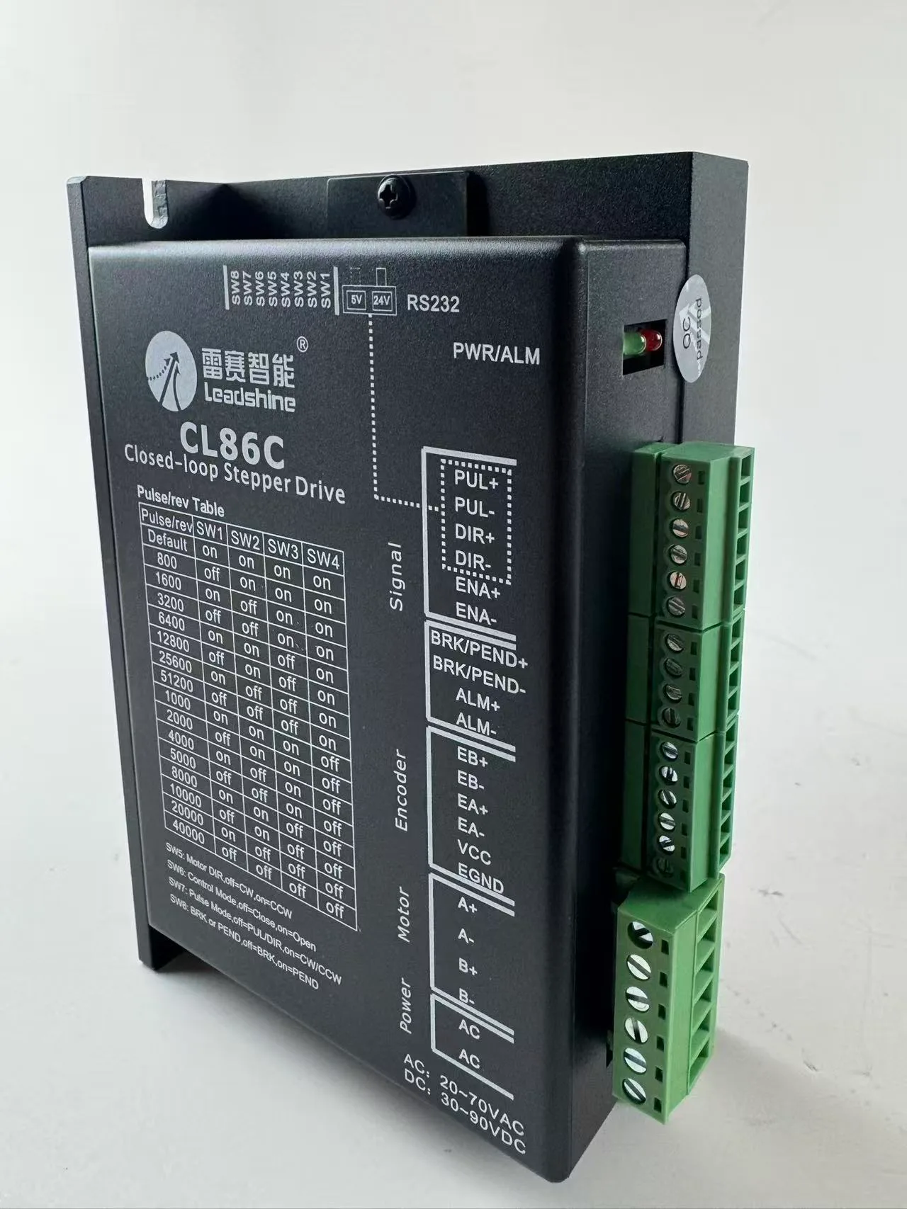 雷赛电机驱动 Leadshine closed loop stepper driver CL86C