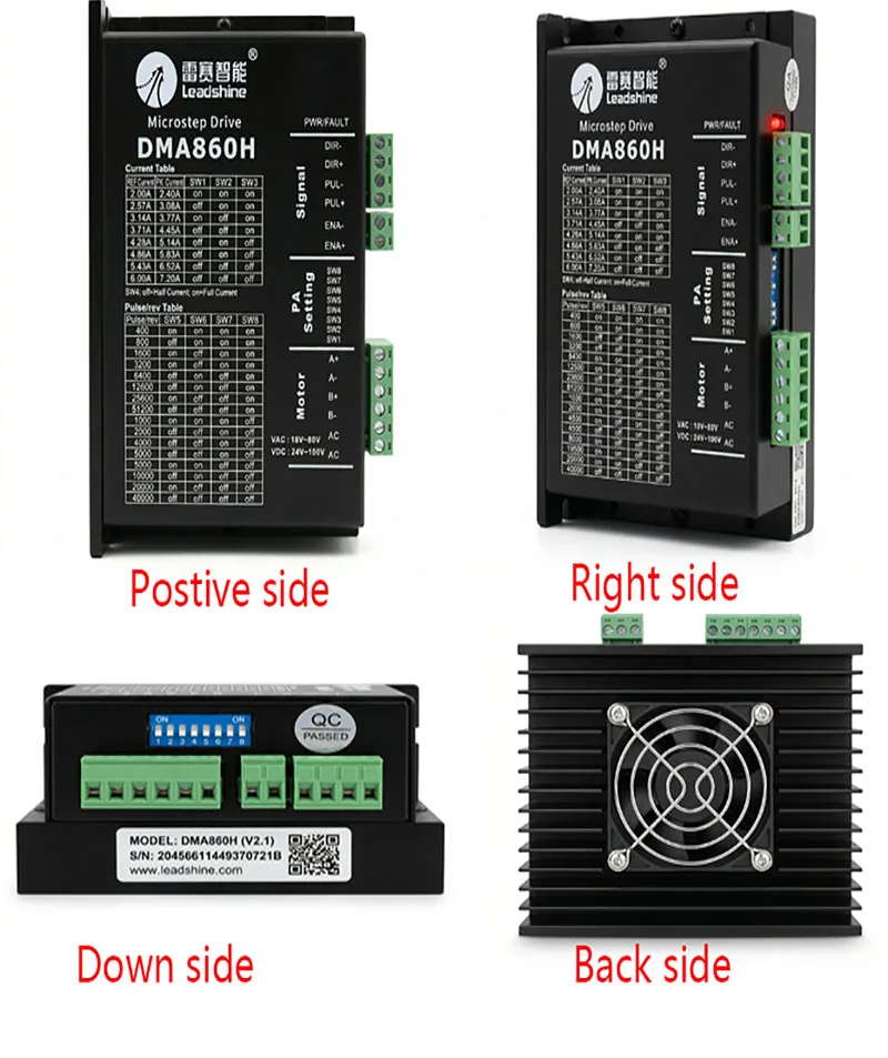 雷赛电机驱动 Leadshine microstep driver DMA860H 详情图 2