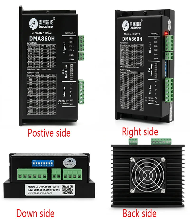 雷赛电机驱动 Leadshine microstep driver DMA860H 详情图 6