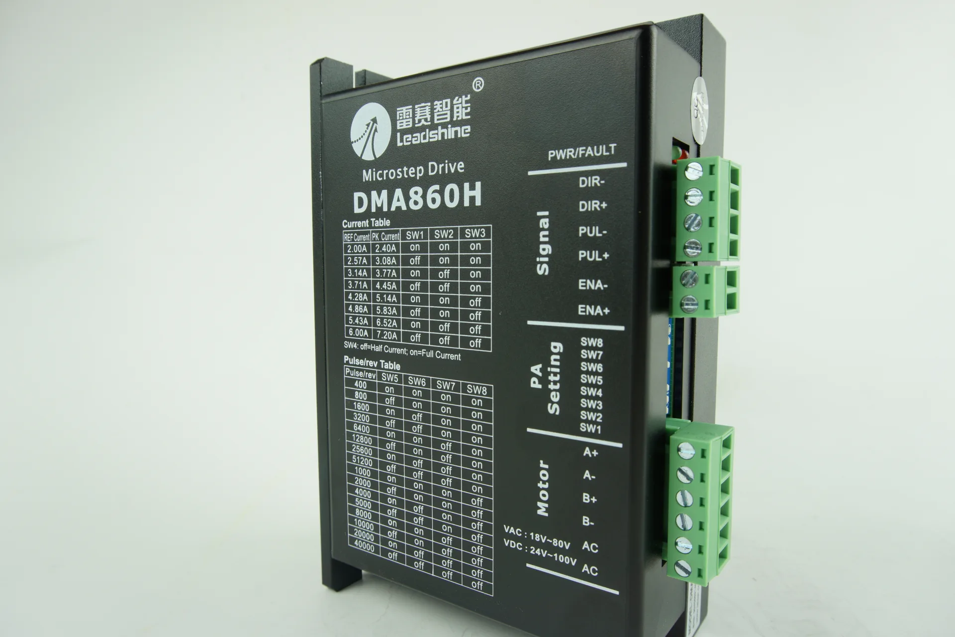 雷赛电机驱动 Leadshine microstep driver DMA860H 详情图 7