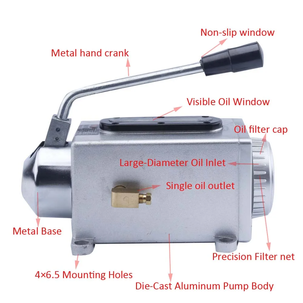 Silver Oil Mist Pump detail photo 5