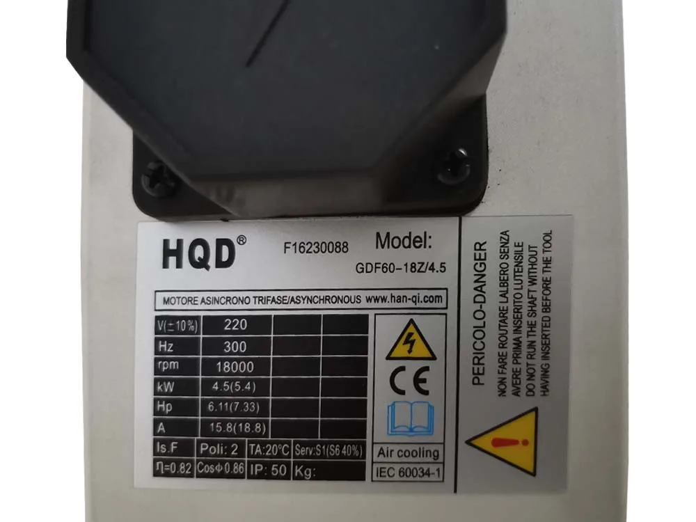 GDF60-18Z 4.5KW detail photo 1