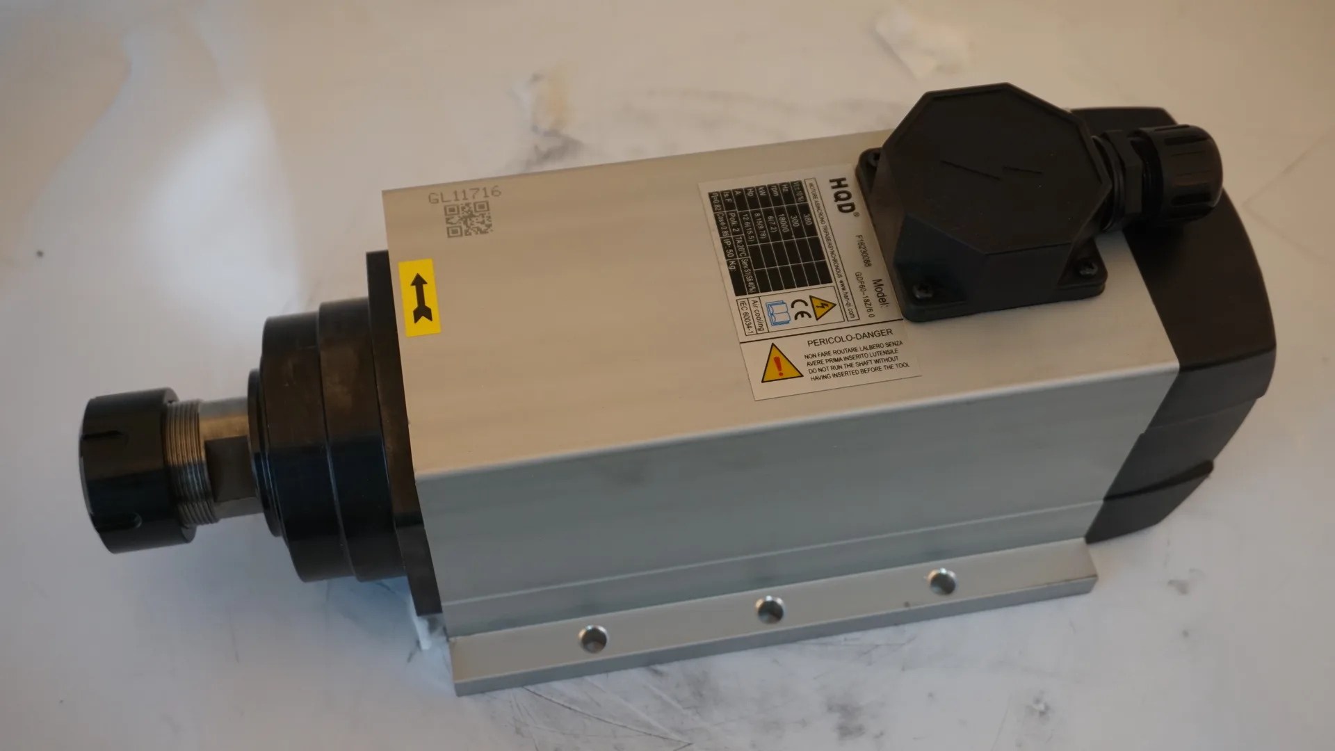 GDF60-18Z 6.0KW with flange detail photo 3