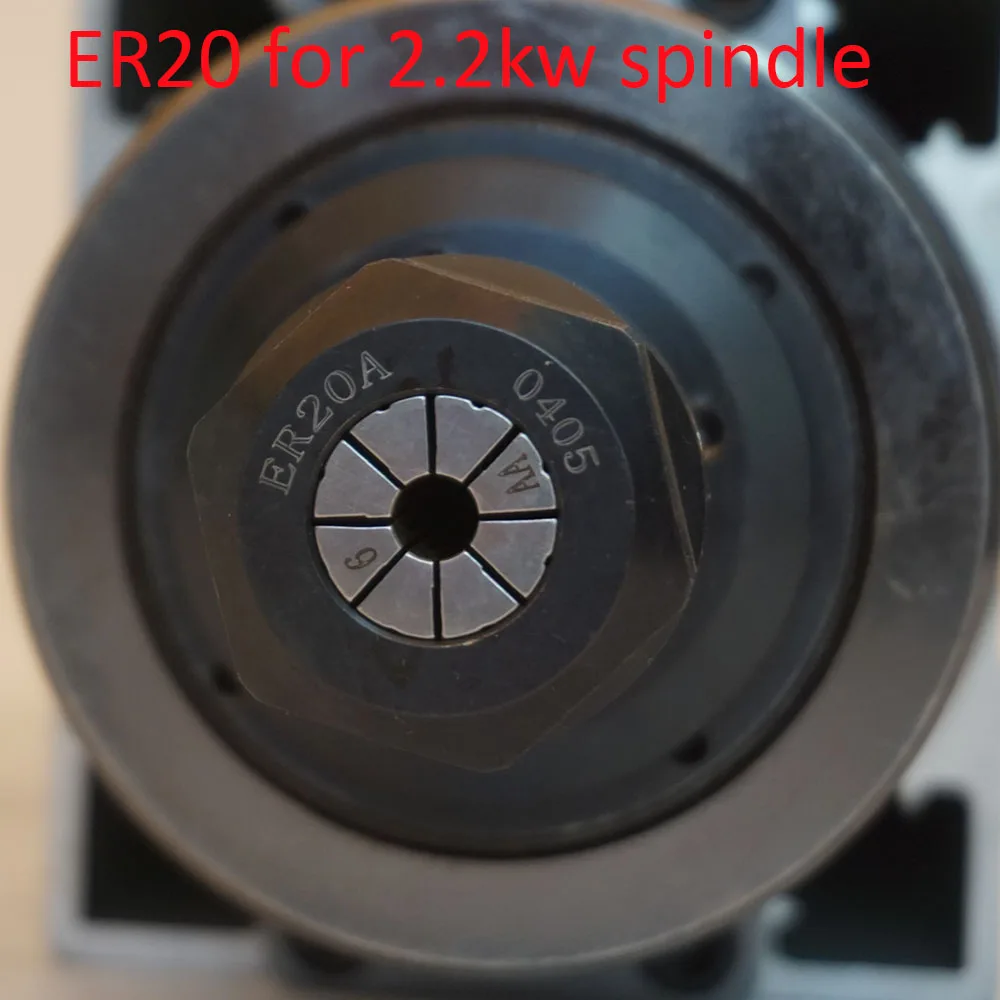 HQD GDF46-18Z 2.2kW Aviation-plug Air-cooled Spindle 2