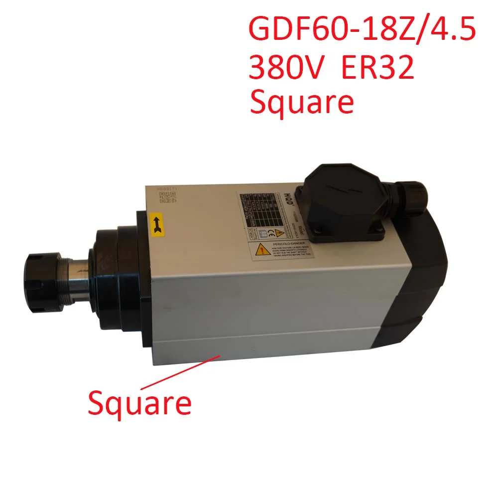 HQD GDF60-18Z 4.5kW Air-cooled Spindle