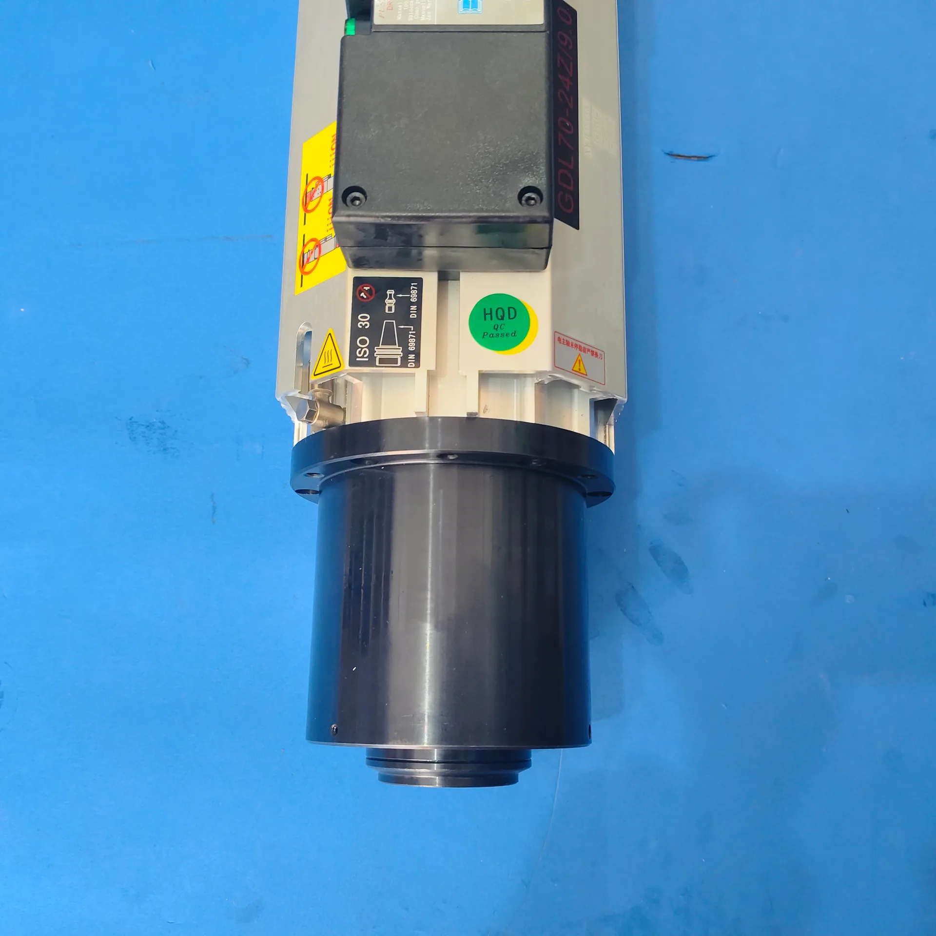 HQD 前程 GDL70-24Z 9.0 长款 9kW 自动换刀风冷主轴 详情图 3
