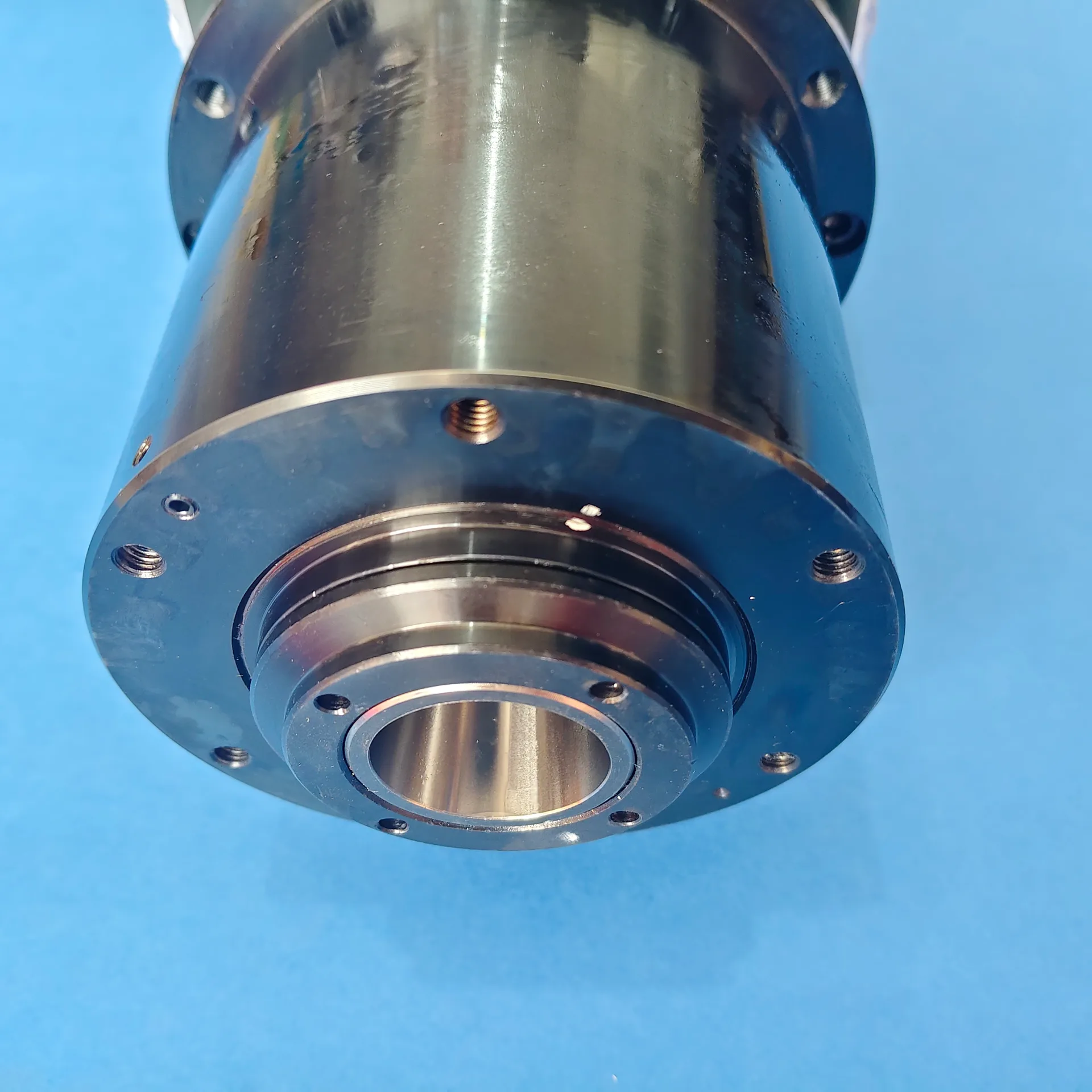 HQD GDL70-24Z/9.0 Long Shaft 9kW ATC Air-cooled Spindle Motor detail photo 6