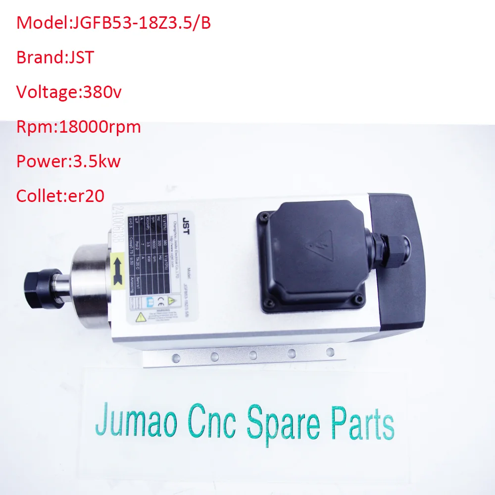 JST JGFB53-18Z3.5B 3.5kW Flanged Air-cooled Spindle