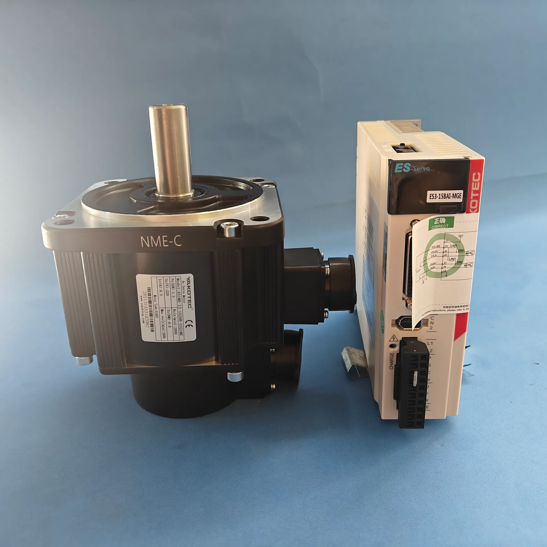 YAKOTEC ES3 Series 1.5kW AC Servo System (Non-brake)